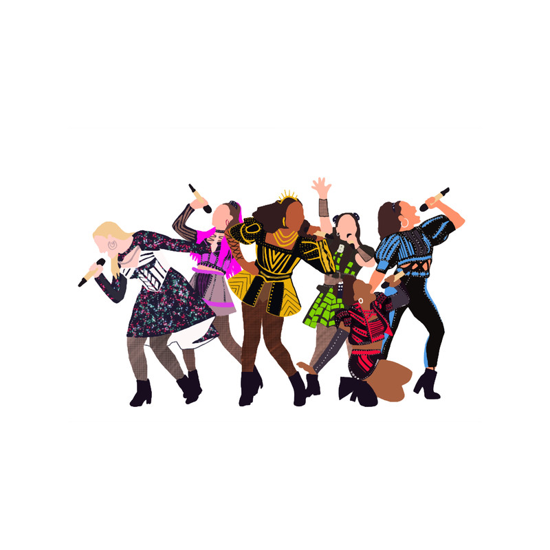 SiX The Musical - ChicagoBroadway Cast Costume.png