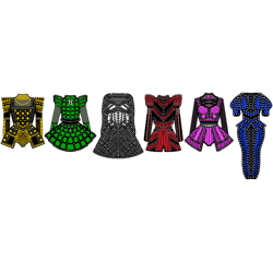 six the musical costumes