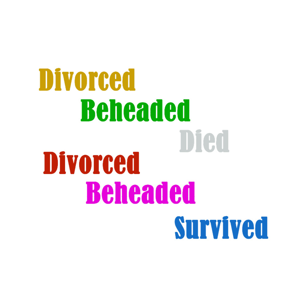 SIX the Musical Divorced Beheaded Died.png