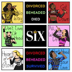 six the musical printable