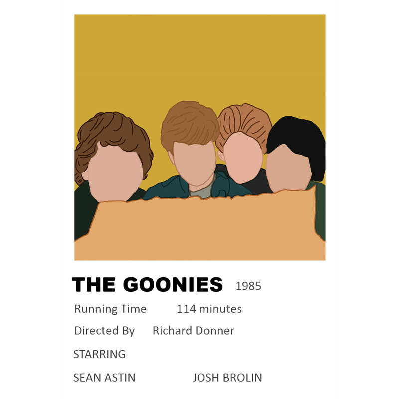 The Goonies Minimalist Movie .png