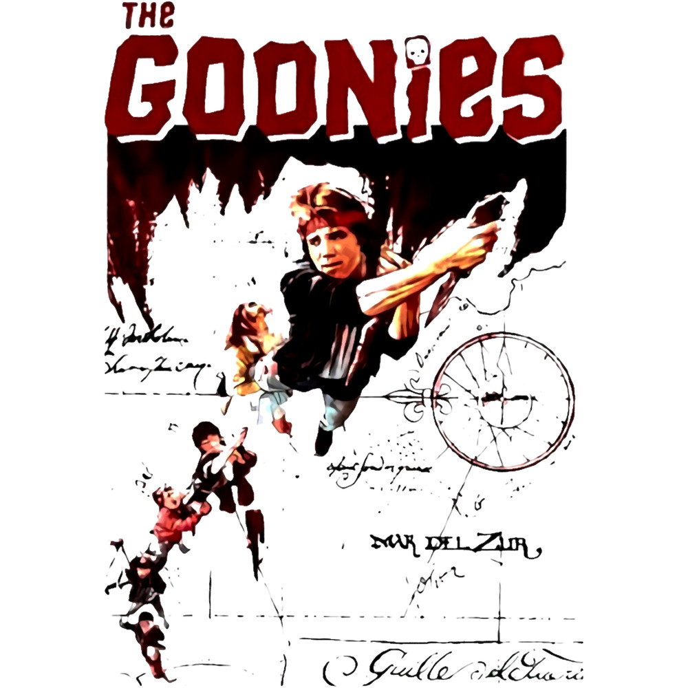 The Goonies Printed .png