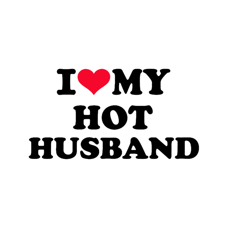 I love my hot husband Fitted .png
