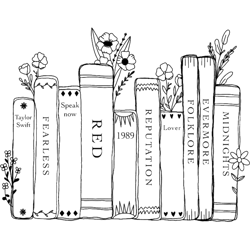 book collection of taylor swift eras