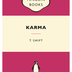 karma pink book cover