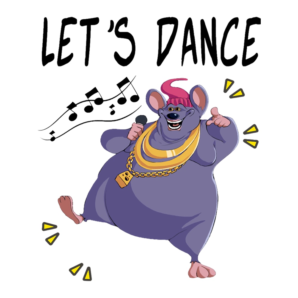 Biggie Cheese Funny Dancing Pullover Hoodie .png