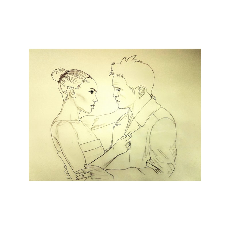 Zoe Kravitz and Robert Pattinson from The Batman .png