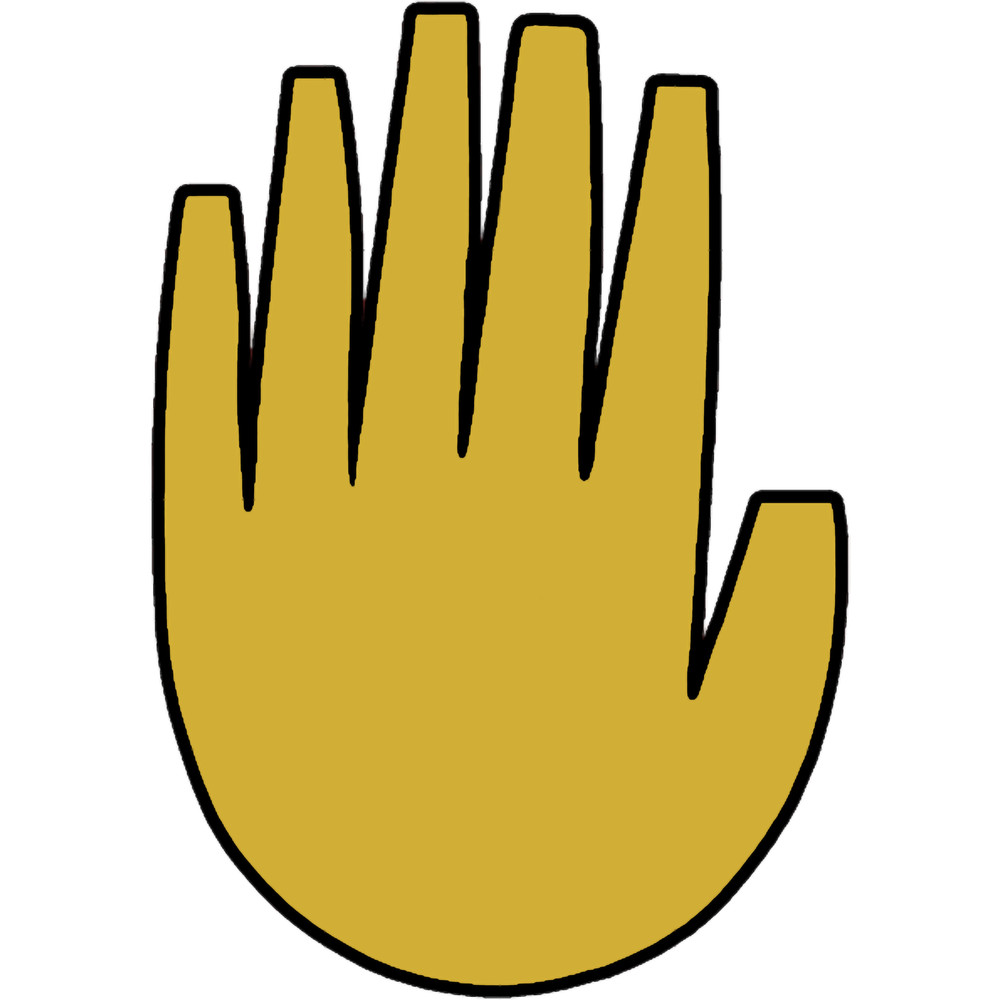 Gravity Falls The Journal Hand (vector).png