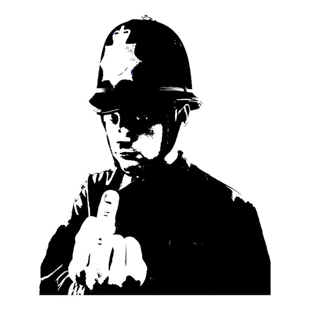 Banksy Swearing Policeman.png