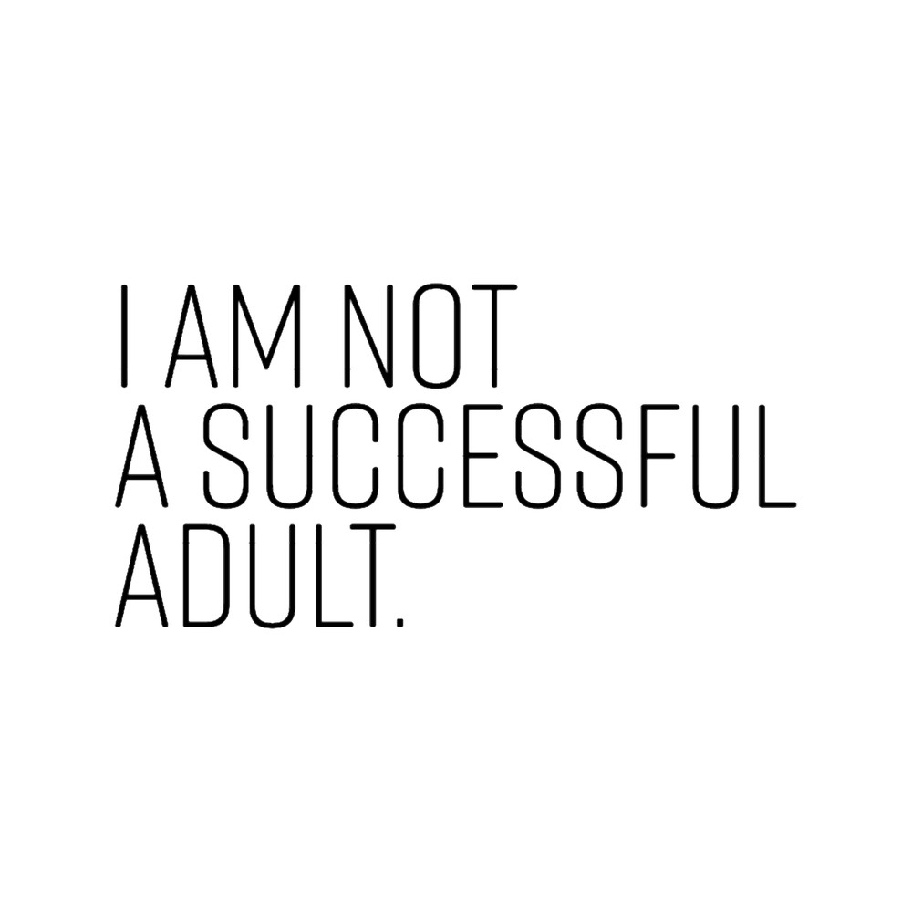 I am not a successful adult.png