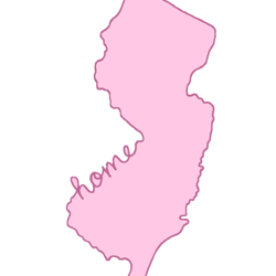 new jersey home state pink