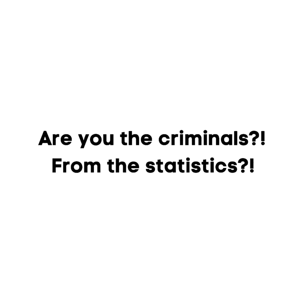 Schmidt from New Girl Are you the criminals! From the statistics!.png