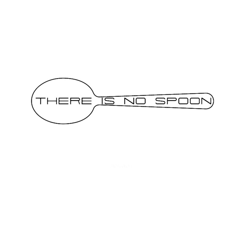 There Is No Spoon The Matrix Cool Quote Movie.png