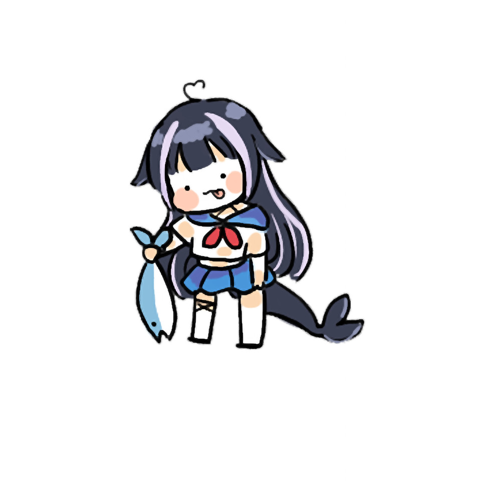shylily fish kawaii Classic .png