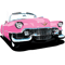 1954 Cadillac Series 62 Convertible in bright pink.png