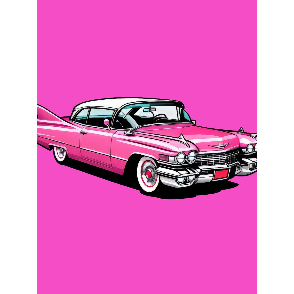 Pink Cadillac Graphic .png