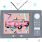 Retro Pink Cadillac and Tv Design.png