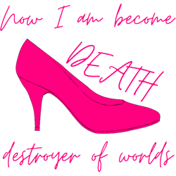 now i am become death destroyer of worlds classic