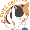 Cute calico critter cat with its blue cat toy.png