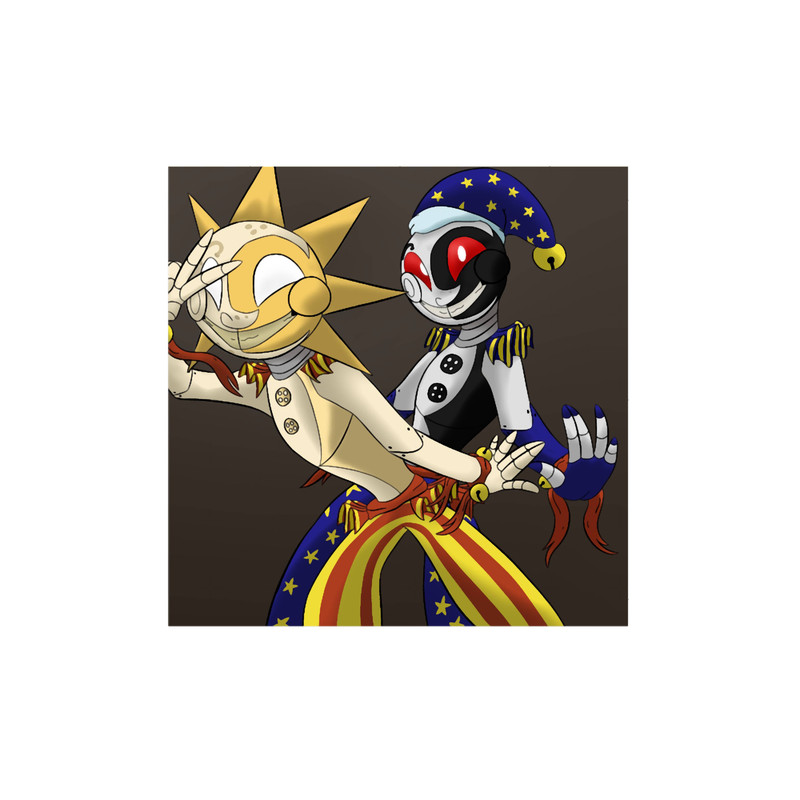 Sun and moon fnaf, Sun and moon.png