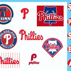 philadelphia phillies bundle svg, philadelphia phillies svg, mlb svg png dxf eps digital file