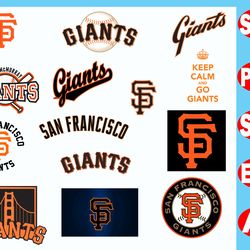 san francisco giants bundle svg, san francisco giants svg, mlb svg png dxf eps digital file