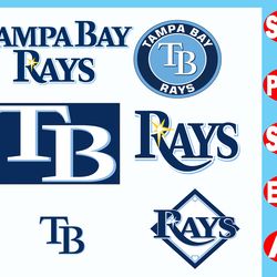 tampa bay rays bundle svg, tampa bay rays svg, mlb svg png dxf eps digital filea