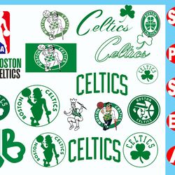 boston celtics bundle svg, boston celtics svg, nba bundle svg