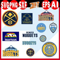 12 denver nuggets svg, denver nuggets logo, denver nuggets logo png, denver nuggets symbol