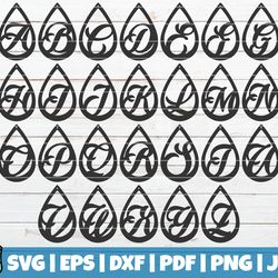 earrings svg free, tear drop svg, earrings svg, digital download, silhouette cameo, free vector files, tear drop earring