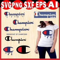 Champion Dripping SVG, Champion Logo, Champion SVG, Champion Logo PNG, Brand Logo, Famous Logo , Logo Designs