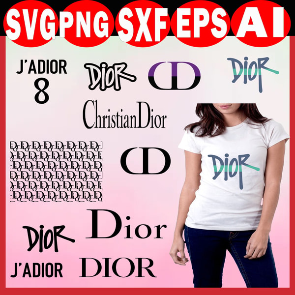 Dior Logos SVG Bundle, Dior Logo, Christian Dior Logo, Dior - Inspire ...
