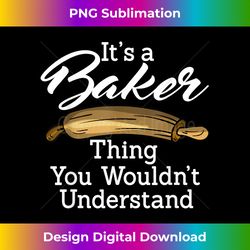 Baker Pastry Chef Cook Culinary Bakery Owner Rolling Pin - Bohemian Sublimation Digital Download - Ideal For Imaginative Endeavors