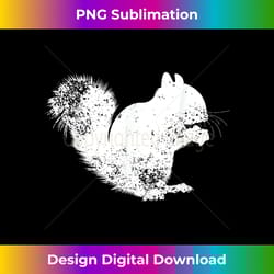 grunge squirrel print - vintage squirrel - urban sublimation png design - reimagine your sublimation pieces