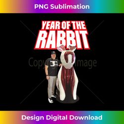 YEAR OF THE RABBIT - Positivity & Acceptance Jeff - Sophisticated PNG Sublimation File - Crafted for Sublimation Excellence