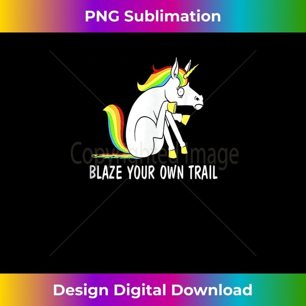 XE-20231130-1007_Blaze Your Own Trail Unicorn T-Shirt For Men For Women Tank Top 0988.jpg