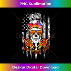 I Do What I Want Skull Bandana American Flag - Urban Sublimation PNG Design - Reimagine Your Sublimation Pieces