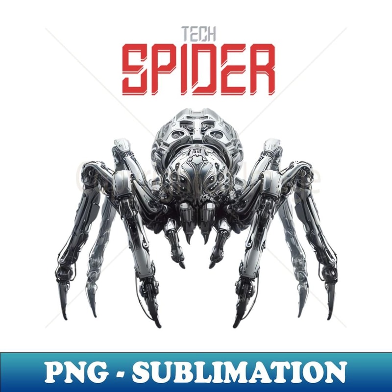 Tech-Spider - Artistic Sublimation Digital File | Inspire Uplift
