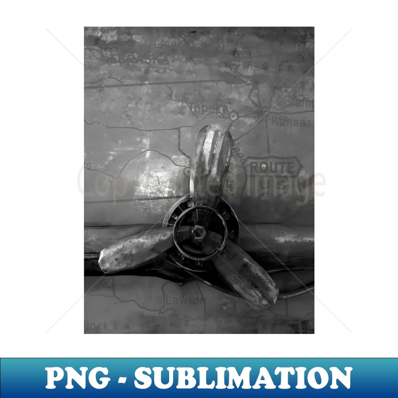 Airplane propellers - Signature Sublimation PNG File