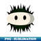 Cute kawaii sea urchin - Graphic Art Tee PNG