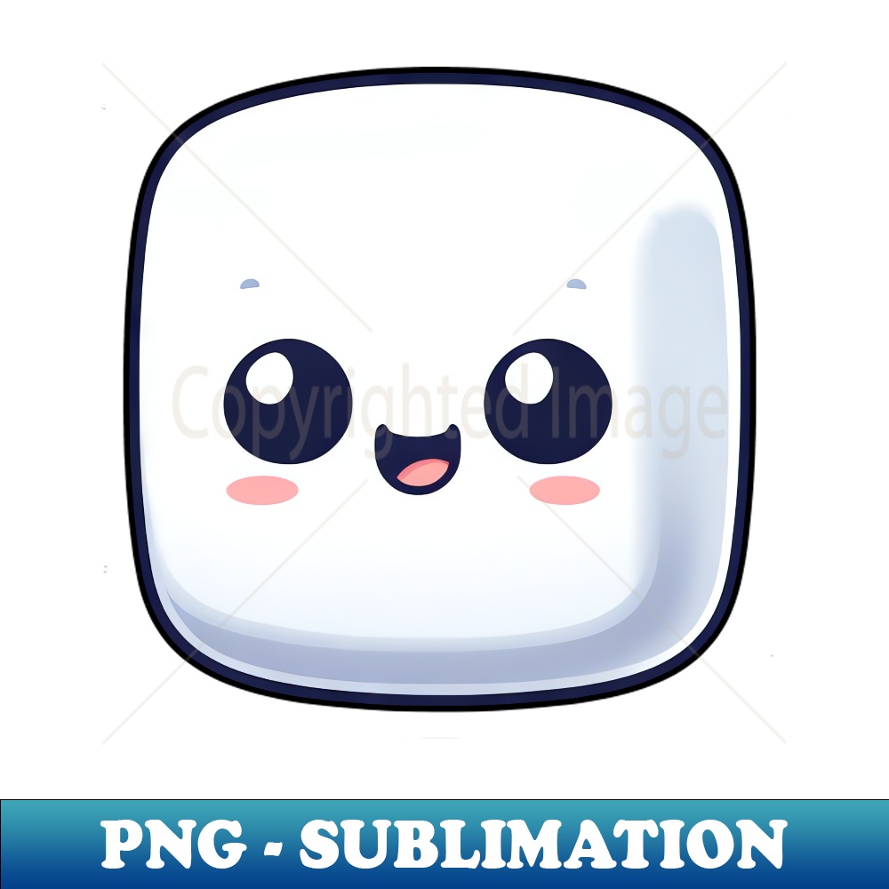 Sweet Marshmallow Sugar Comic - Colorful T-Shirt PNG