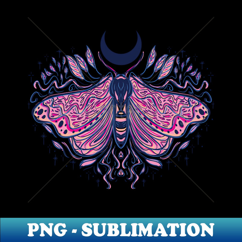 Moth - Ready to Print Sublimation File