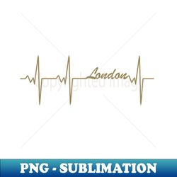 heartbeat london - vintage t-shirt png