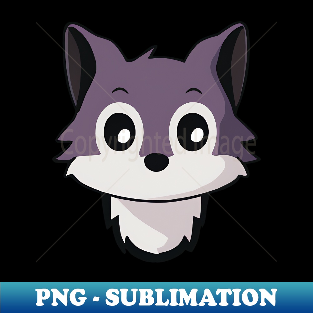 Dog Wolf Husky Head Design - Vibrant Tee PNG