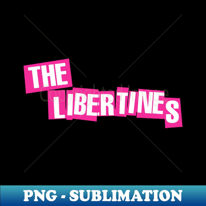 The Libertines Pink - Graphic Tee Design PNG