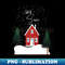Christmas House - Let it Snow - Unique Digital Art Sublimation File