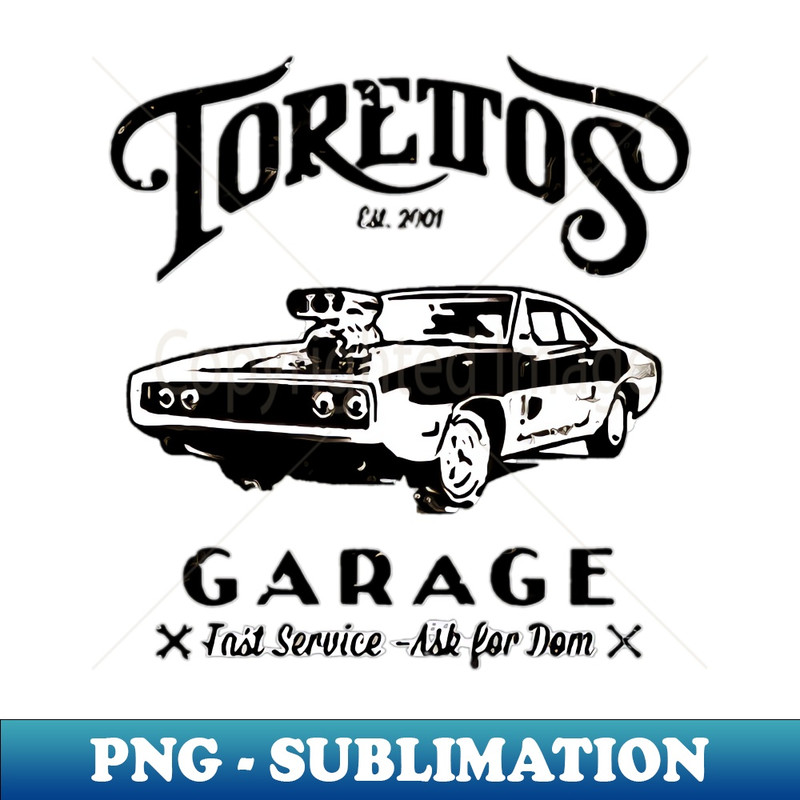 The Familia Garage - Graphic Tee PNG