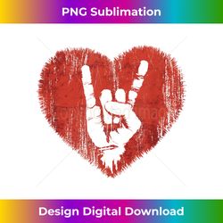 rock n roll music lover hand horns rock on concert - sublimation-optimized png file - channel your creative rebel