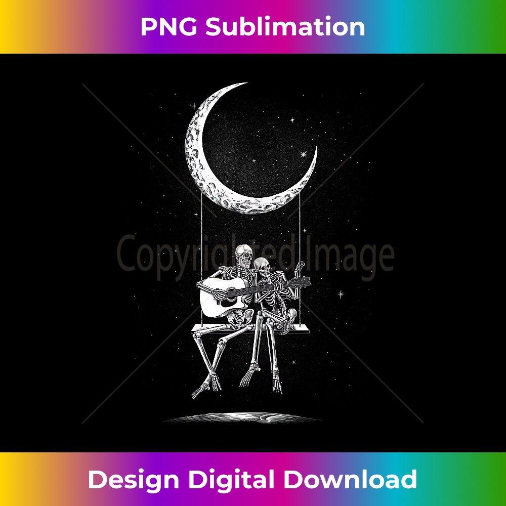 KI-20231130-152_Halloween Skeleton Couple Guitar Moon Band Tee Rock And Roll Tank Top 0470.jpg