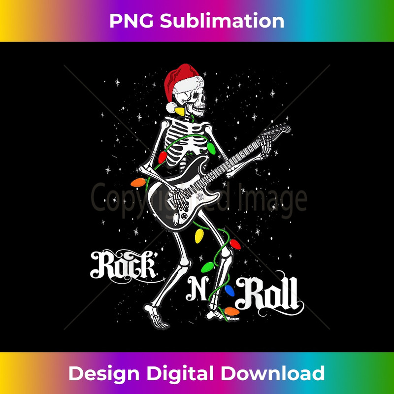 KK-20231130-543_Santa Rocker Skeleton Rock N Roll Guitar Guitarist Christmas 0864.jpg
